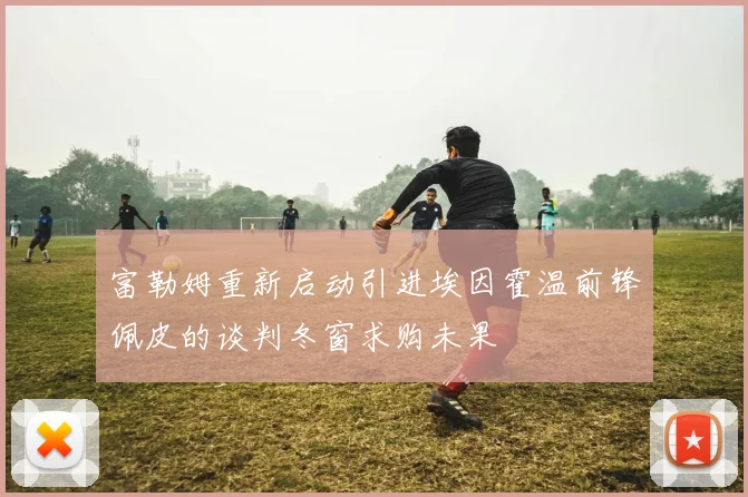 富勒姆重新启动引进埃因霍温前锋佩皮的谈判冬窗求购未果
